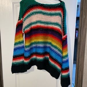 Boutique Blue B Multicolored Sweater